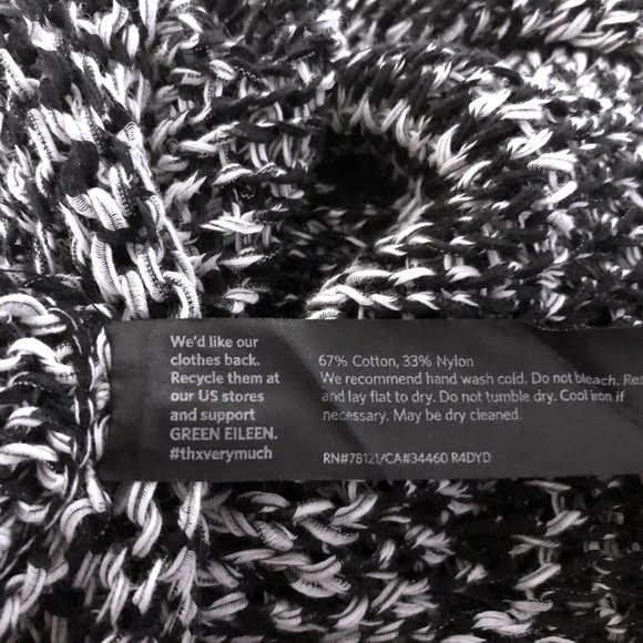 Eileen Fisher Sweater Open Knit Long Sleeve Pullover Relaxed - Picture 6 of 8